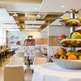 Frühstück - Fruehstuecksrestaurant Contintenal Hotel Lausanne