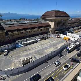 Lausanne Bahnhofplatz
