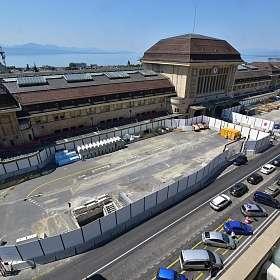 Lausanne Bahnhofplatz